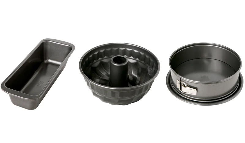 Set de moules Birkmann - Moules a gâteau - Easy Baking - 3 tailles - 3 pièces