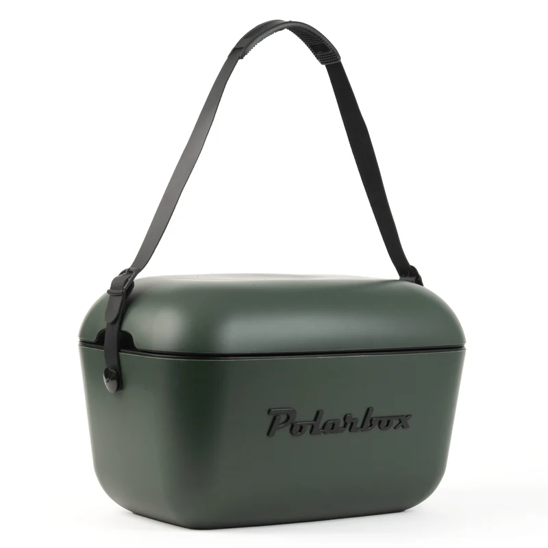 Glacière Polarbox - Glacière avec Bandoulière - Green Forest-Black - 12 litres