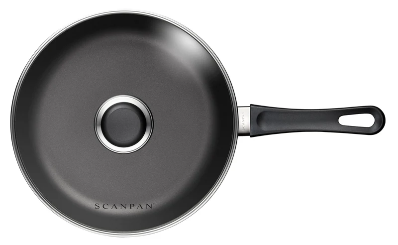 Sauteuse avec couvercle SCANPAN Classic Induction ø 24 cm / 2 litres - convient à toutes les sources de chaleur - revêtement antiadhésif standard