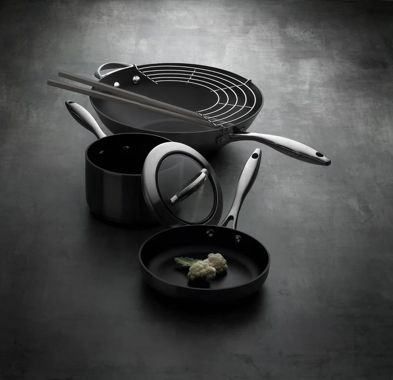 Poêle SCANPAN CTX ø 24 cm - compatible avec toutes les sources de chaleur - revêtement antiadhésif standard