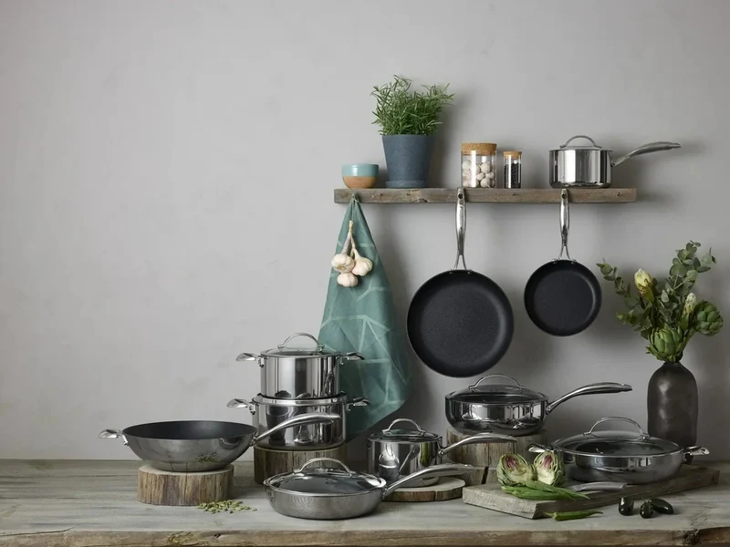 Sauteuse avec couvercle SCANPAN HaptIQ ø 28 cm / 2,5 litres - compatible avec toutes les sources de chaleur - revêtement antiadhésif standard