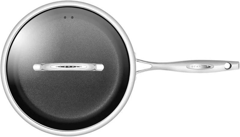 Sauteuse avec couvercle SCANPAN HaptIQ ø 28 cm / 2,5 litres - compatible avec toutes les sources de chaleur - revêtement antiadhésif standard