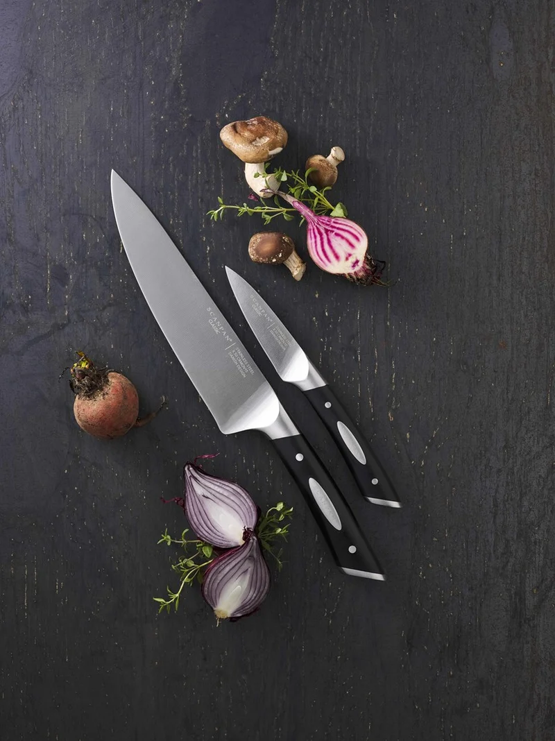 Ensemble de couteaux SCANPAN Classic 2 pièces - Couteau de chef & Couteau d'office