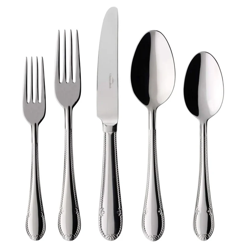 Ensemble de couverts Villeroy & Boch Mademoiselle - Acier inoxydable - 68 pièces / 12 personnes