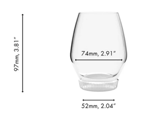 Verres à whisky Riedel All American Bourbon - 250 ml - 2 pièces