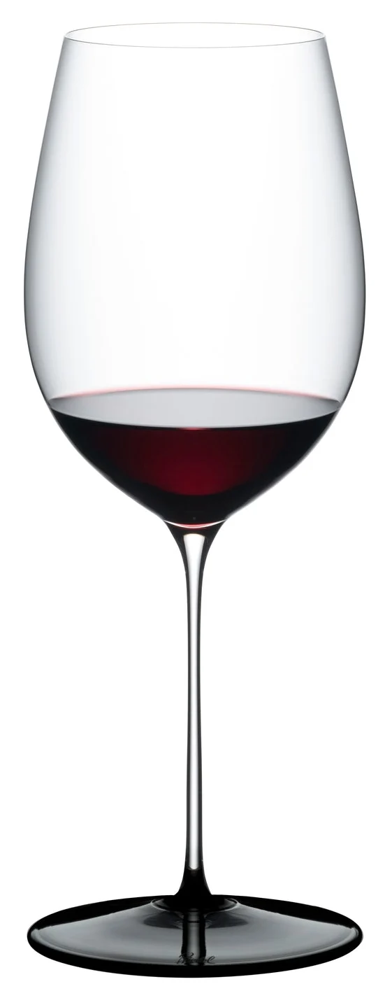 Verre à vin rouge Riedel Fatto A Mano Black Tie - Bordeaux Grand Cru - 953 ml