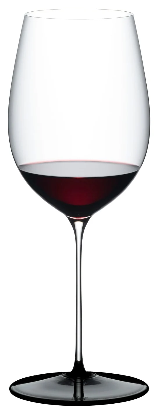 Verre à vin rouge Riedel Fatto A Mano Black Tie - Hermitage / Syrah - 668 ml