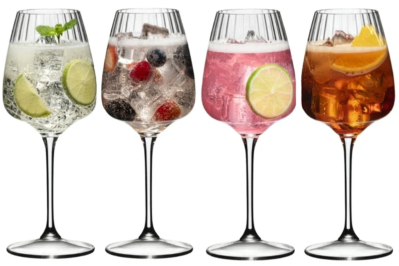 Verres à cocktail / Verres Spritz Riedel - Ensemble de mélange Spritz - 550 ml - 4 pièces