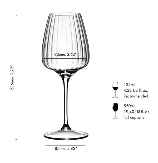 Verres à cocktail / Verres Spritz Riedel - Ensemble de mélange Spritz - 550 ml - 4 pièces