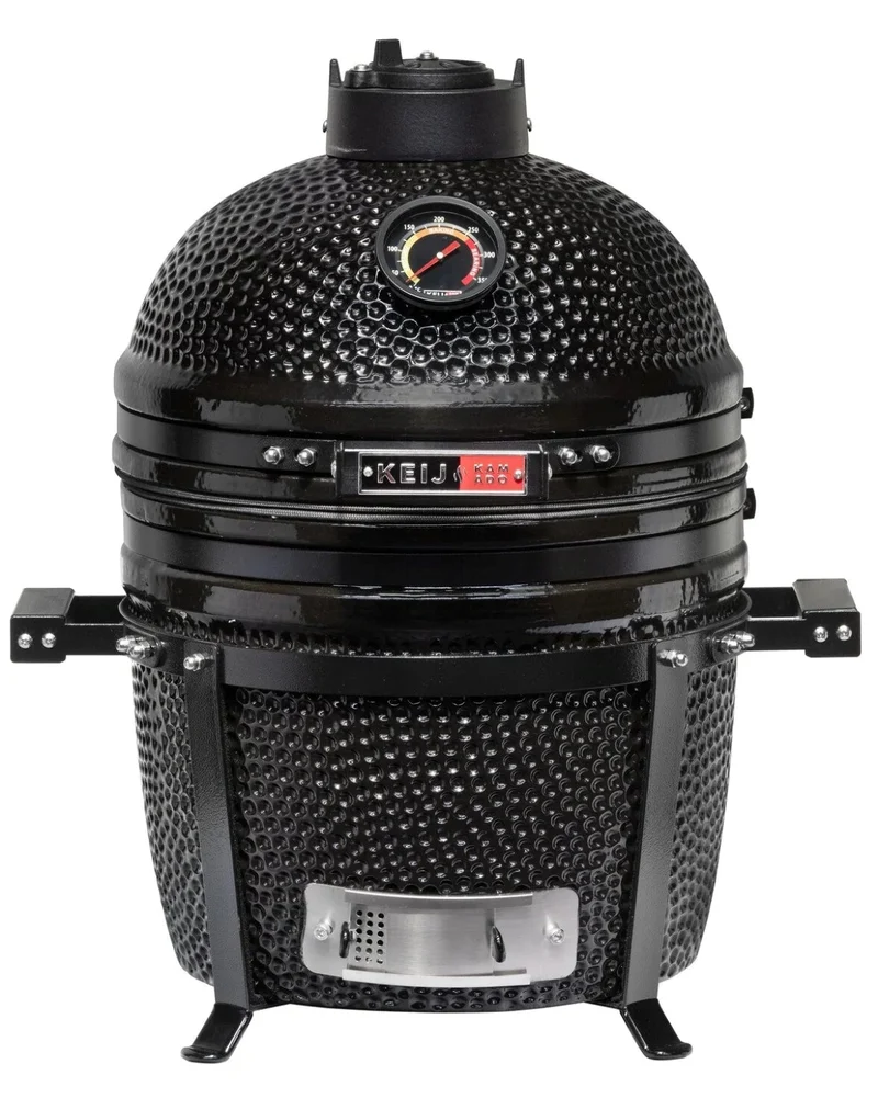 Keij Kamado BBQ Pro Compact Black - 15 pouces