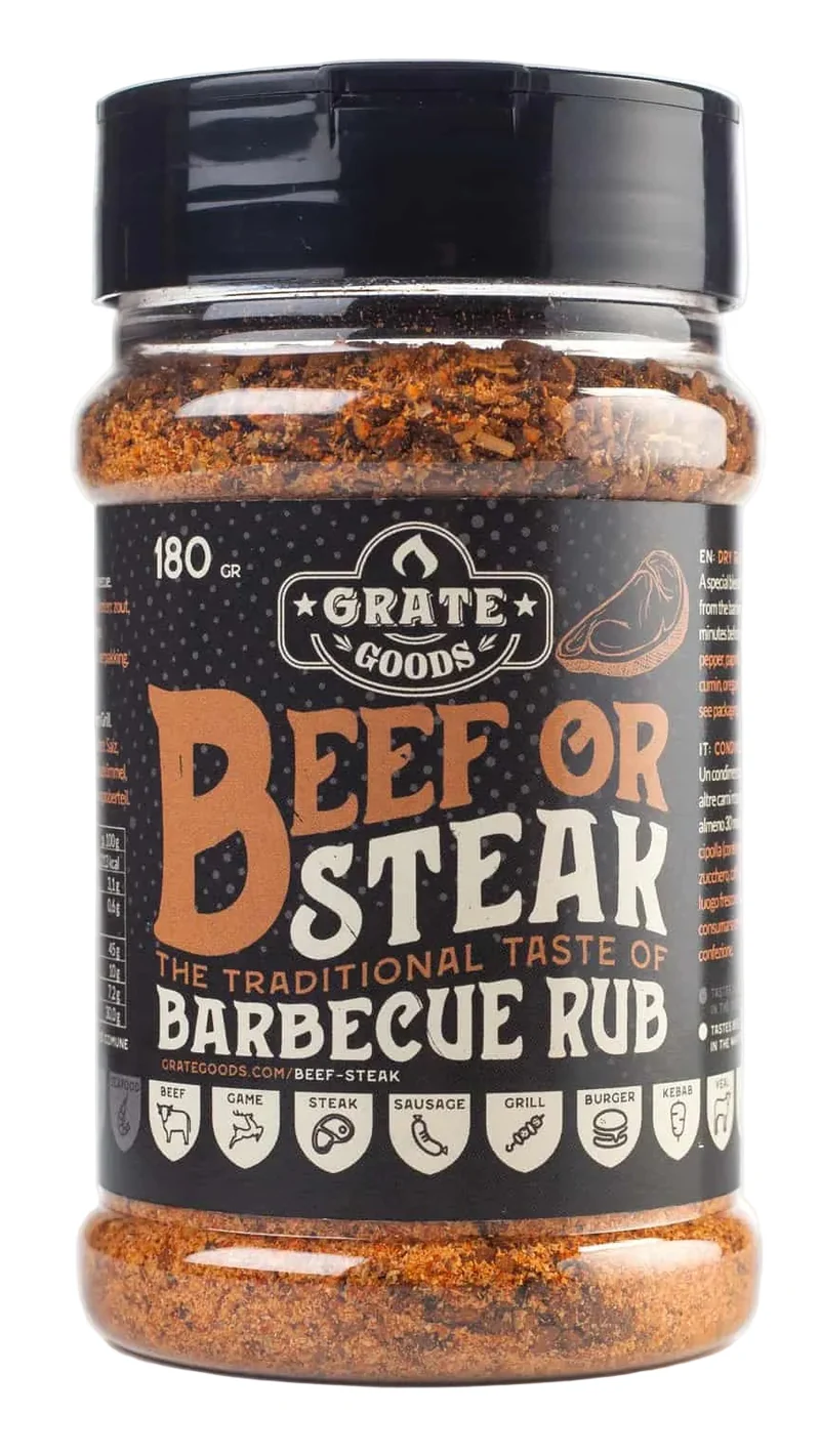 Grate Goods BBQ Rub Boeuf ou Steak - 180 grammes