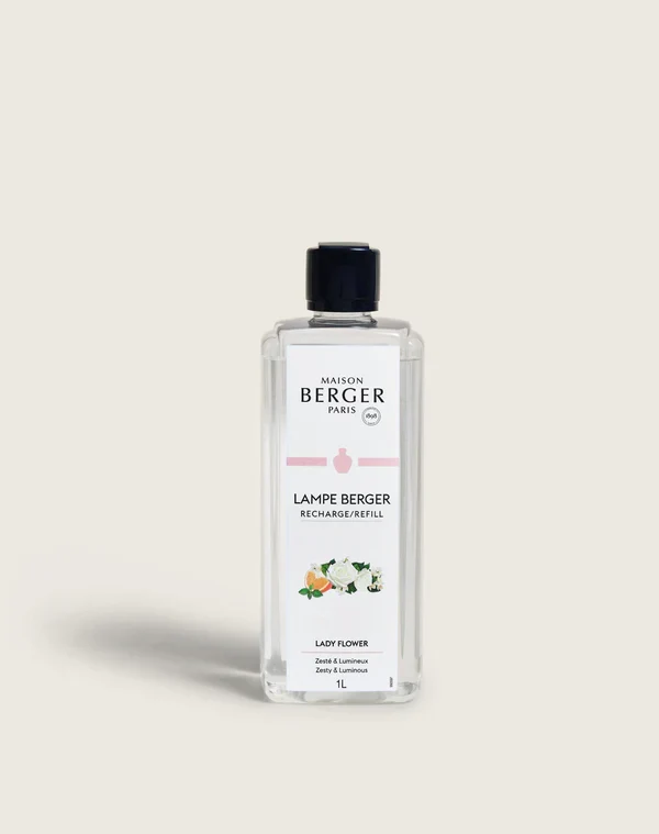 Recharge Maison Berger - Pour lampe à parfum - Lady Flower - 1 L