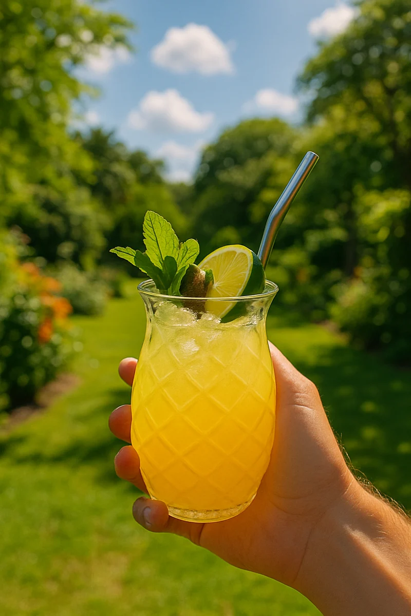 Set de verres à cocktail Cookinglife - Verres Ananas - Tiki - 400ml - 6 pièces