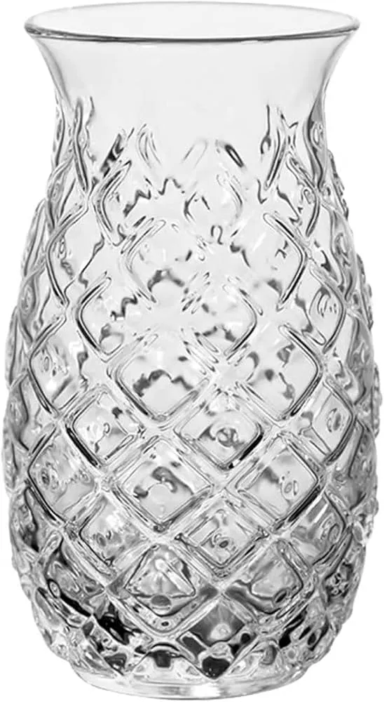 Set de verres à cocktail Cookinglife - Verres Ananas - Tiki - 400ml - 6 pièces