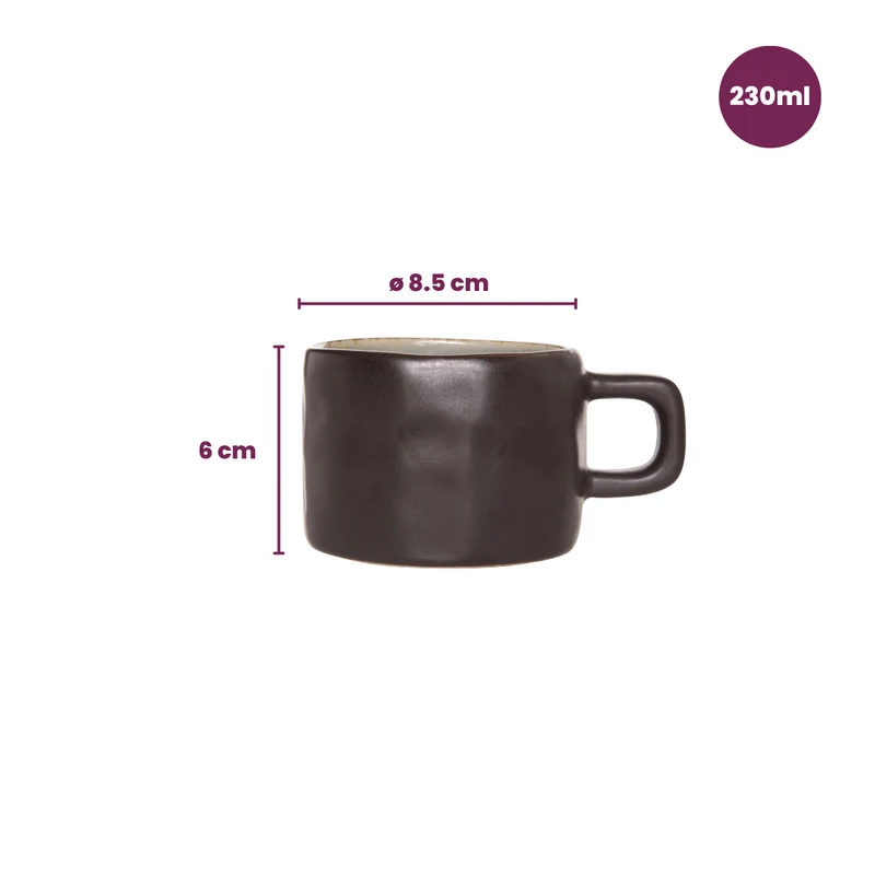 Set de tasses Cosy&Trendy - tasses a cappuccino - Laguna - 230 ml - 4 pièces