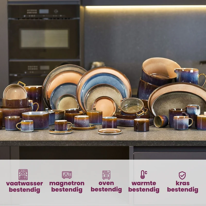 Ensemble de tasses à café Cosy & Trendy - Senseo - Quintana - 220 ml - 4 pièces