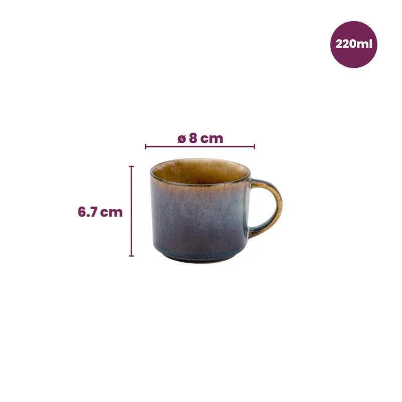 Ensemble de tasses à café Cosy & Trendy - Senseo - Quintana - 220 ml - 4 pièces