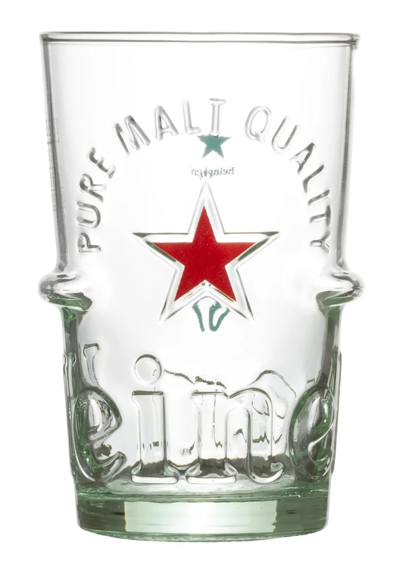 Set de verres a bière Heineken - Verres a bière - Silver - 250 ml - 6 pièces