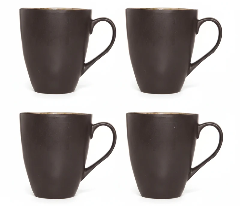 Ensemble de mugs Cosy&Trendy - Mugs à café - Laguna BlueGrey - 450 ml - 4 pièces