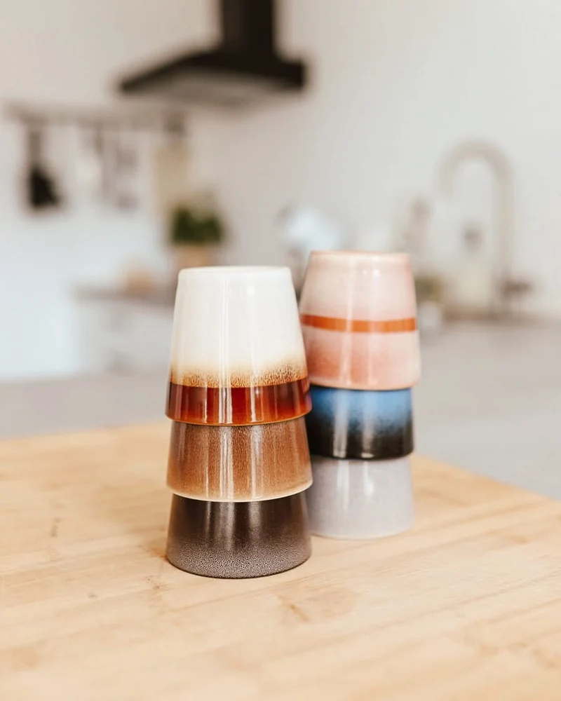 Ensemble de tasses Studio Tavola - Café/cappuccino - Earth - 310 ml - 12 pièces