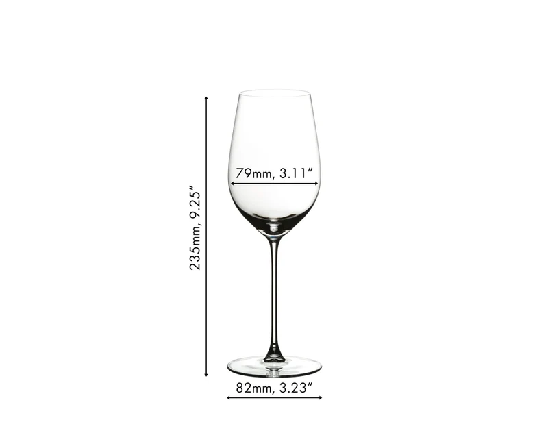 Set de verres à vin Riedel - Verres à vin blanc - Veritas - 400 ml - 4 pièces