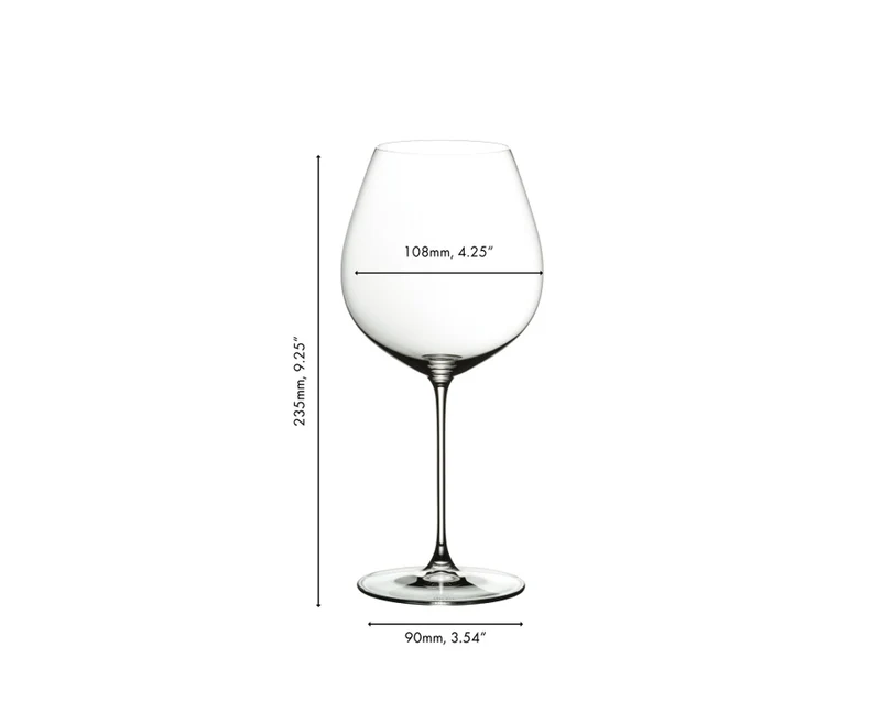 Set de verres a vin Riedel - Verres a vin rouge - Veritas - 710 ml - 4 pièces