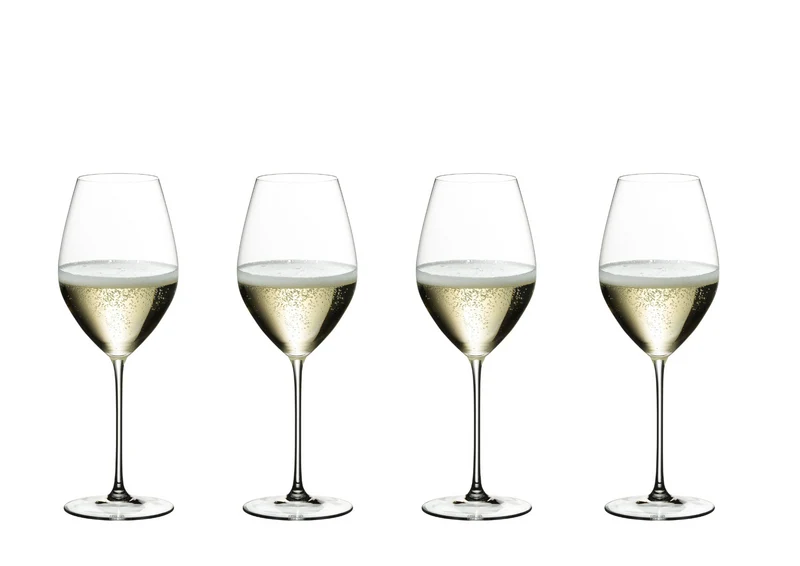 Set de verres à vin Riedel - Verres à champagne - Veritas - 450ml - 4 pièces
