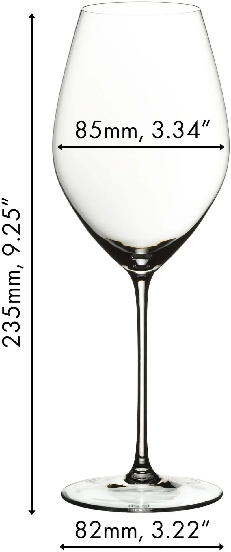 Set de verres à vin Riedel - Verres à champagne - Veritas - 450ml - 4 pièces