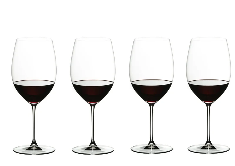 Set de verres à vin Riedel - Verres à vin rouge - Veritas - 630 ml - 4 pièces