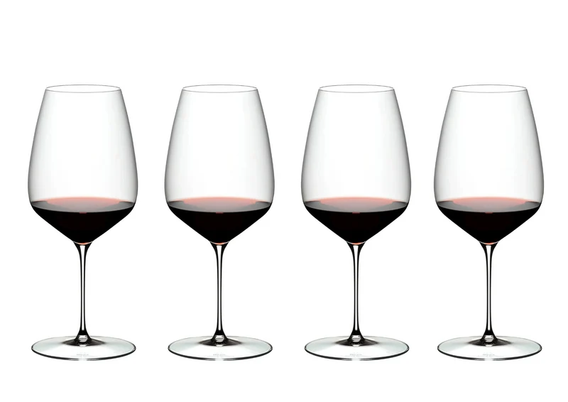 Ensemble de verres à vin Riedel - Verres à vin rouge - Veloce - 830ml - 4 pièces