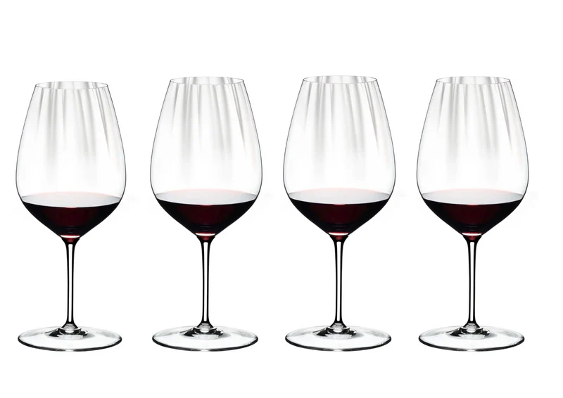 Set de verres à vin Riedel - Verres à vin rouge - Performance - 830ml - 4 pièces
