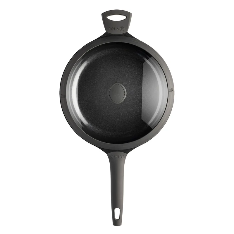 Sola poêle à frire / poêle avec couvercle Ceramic Deluxe ø 28 cm - revêtement antiadhésif céramique
