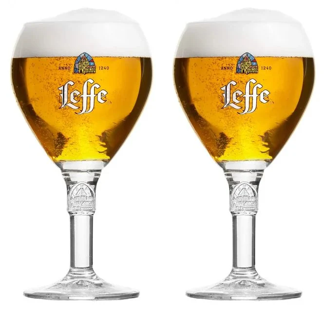 Set de verres a bière Leffe - Calice - Leffe - 250 ml - 2 pièces