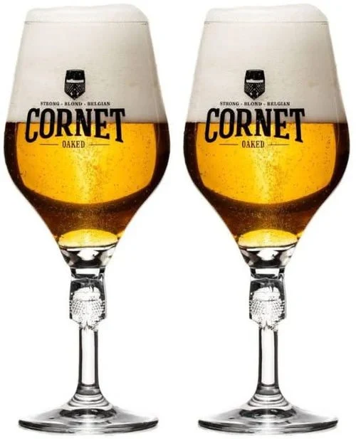 Ensemble de verres a bière Cornet - Verres a bière - 330 ml - 2 pièces