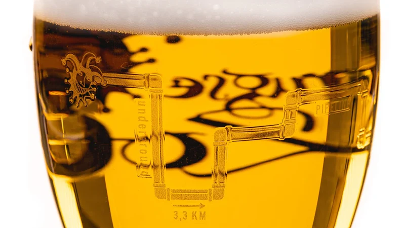 Ensemble de verres a bière Brugse Zot - Verres a bière - 330 ml - 2 pièces