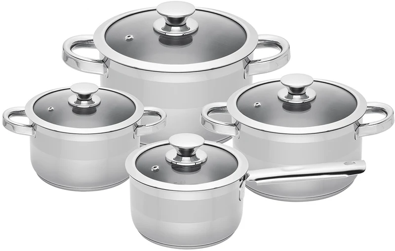 Ensemble de casseroles Sola - en inox - Furore - ø 16/18/20/16 cm - 4 pièces