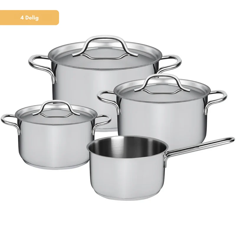 Set de casseroles Sola - Induction - Mirage - ø 16-18-20 cm + ø 16 cm - 4 pièces