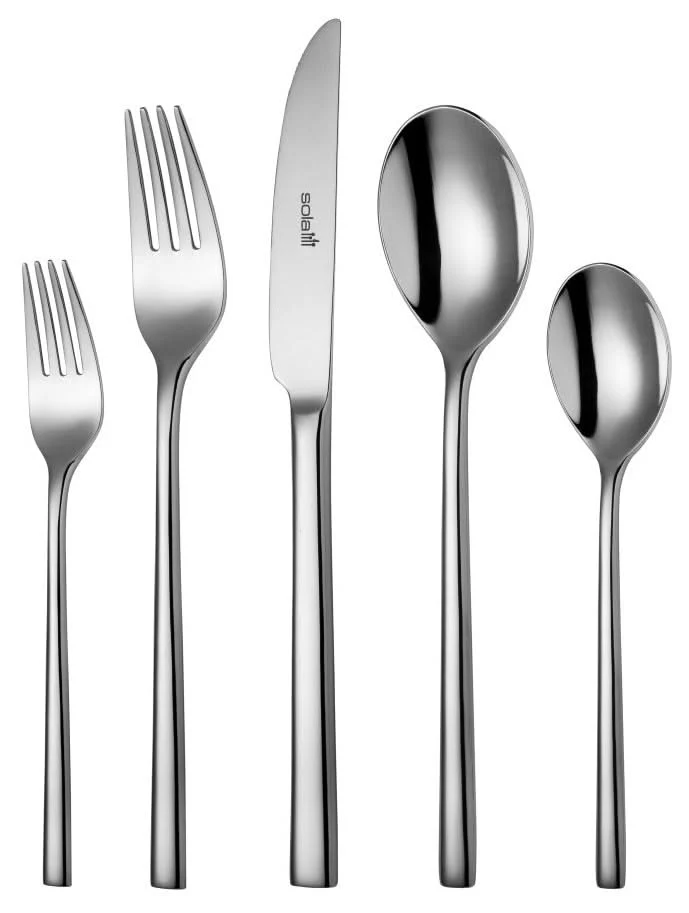 Set de couverts Sola - en inox 18/10 - Montreux - 9 personnes - 90 pièces