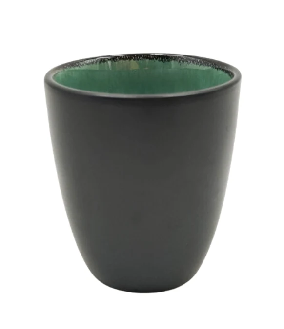 Ensemble de tasses à café Cookinglife - en gres - Borneo - 190 ml - 4 pièces