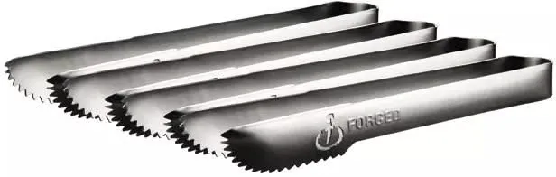 Ensemble de pinces Forged - Pinces à servir - Churrasco - 318 mm - 4 pièces