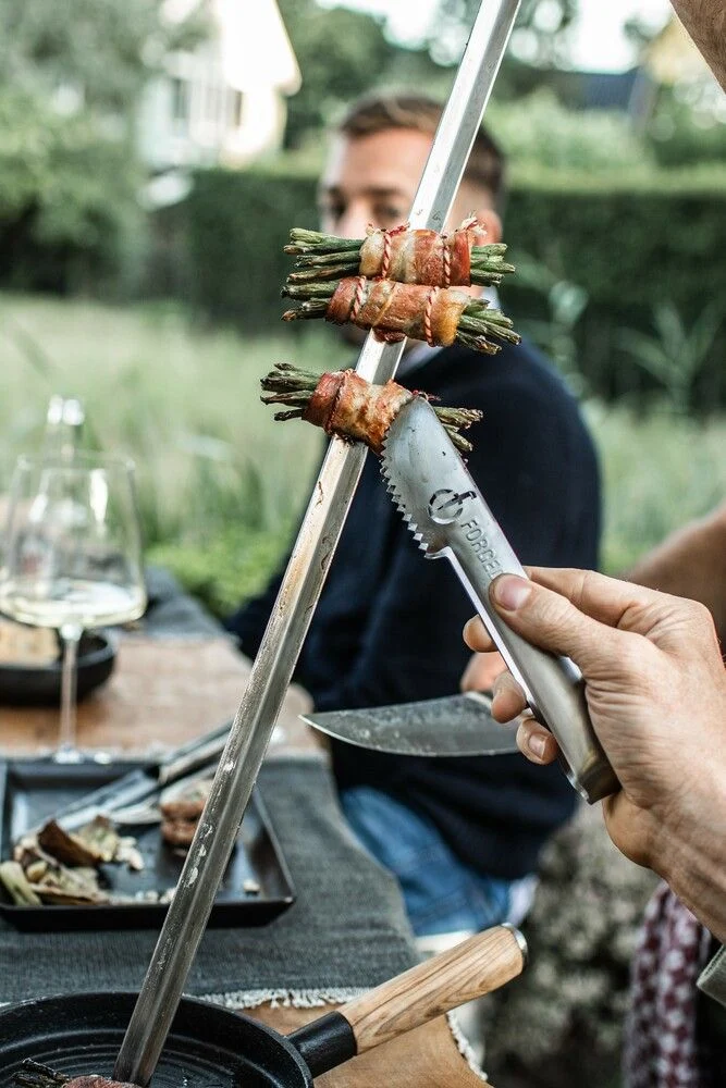 Ensemble de pinces Forged - Pinces à servir - Churrasco - 318 mm - 4 pièces
