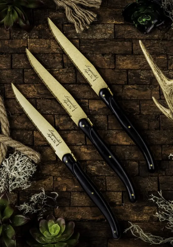 Ensemble de couteaux a steak Laguiole Style de Vie - Prestige Line - 6 pièces
