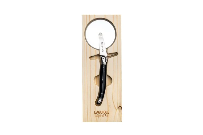 Coupe-pizza Laguiole Style De Vie - en acier inoxydable - Premium Line - 26 cm
