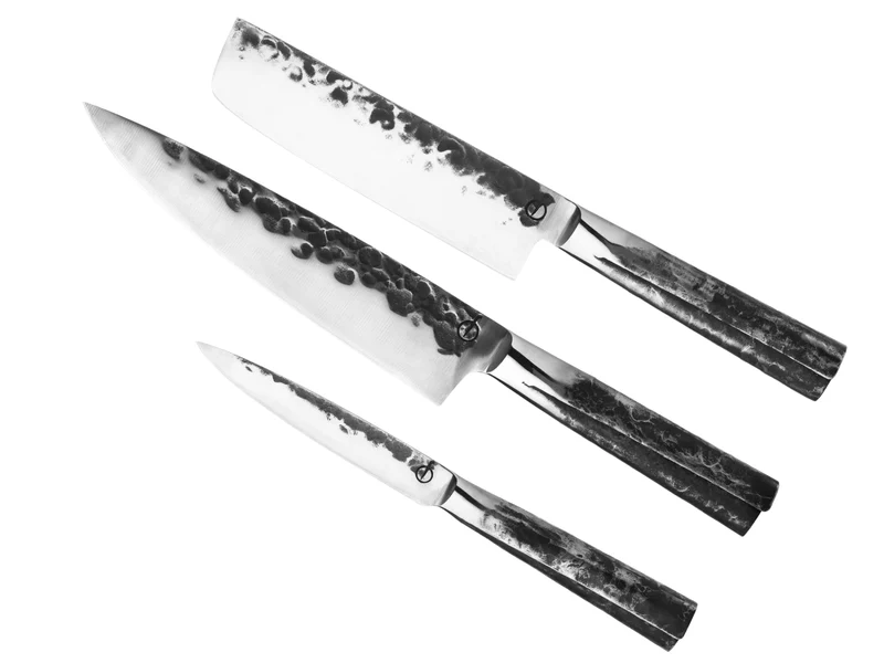 Set de couteaux Forged - Couteau de chef - Intense - en acier 440C - 3 pièces
