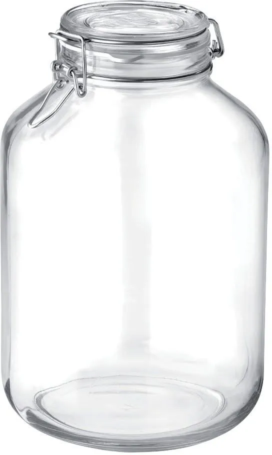 Ensemble de bocaux Bormioli Rocco - Weckpot - Fido - 5 L - 2 pièces