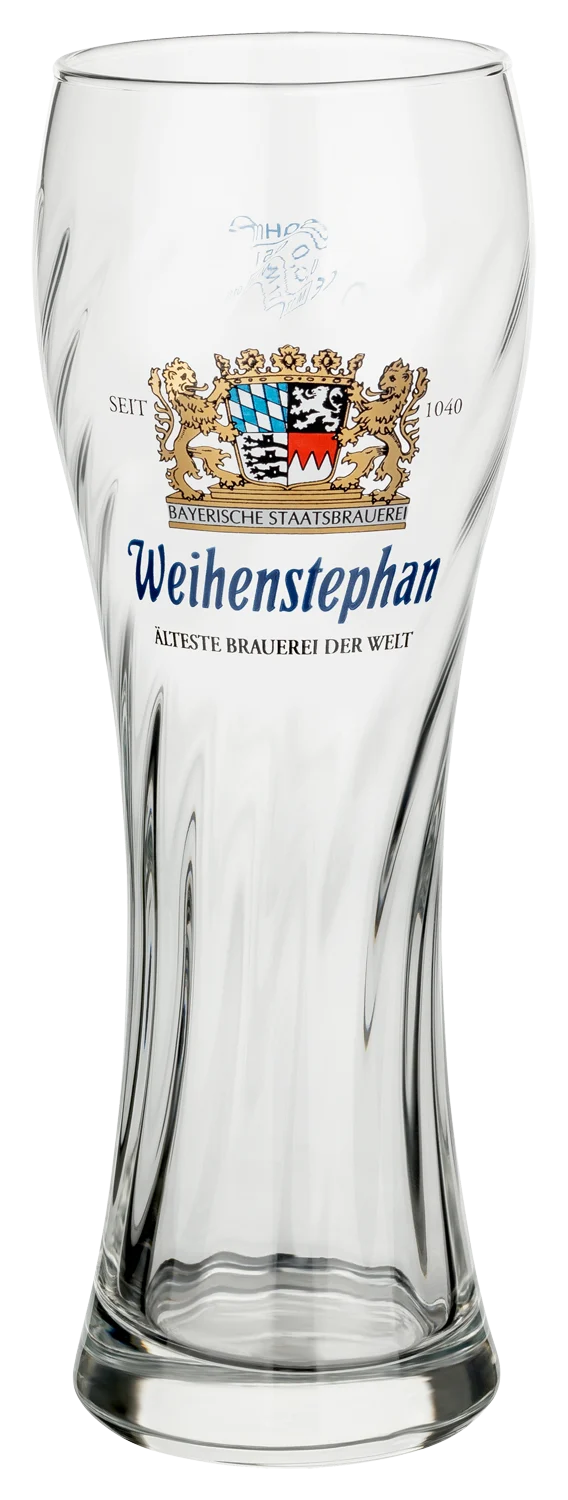 Set de verres a bière Weihenstephaner - Verres weizen - 500 ml - 4 pièces