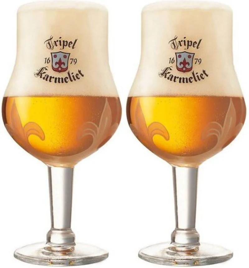 Set de verres a bière Karmeliet - Verre a bière - Karmeliet - 33 cl - 2 pièces