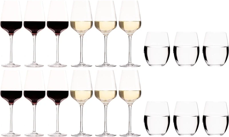 Set de verres a vin Chef&Sommelier - Verres a eau - Sublym - 55 cl - 18 pièces