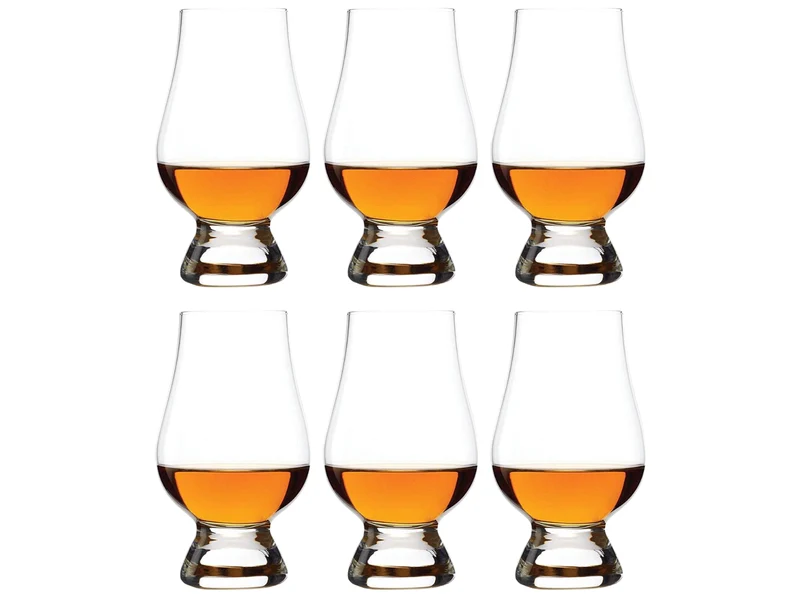 Set de verres a whisky Glencairn - Dégustation - Officiel - 200 ml - 6 pièces