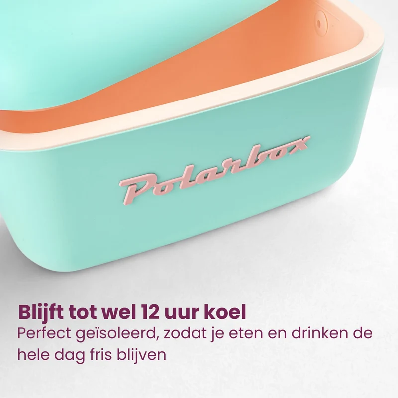 Glacière Polarbox - Glacière a bandoulière - Vert pastel - 12 L